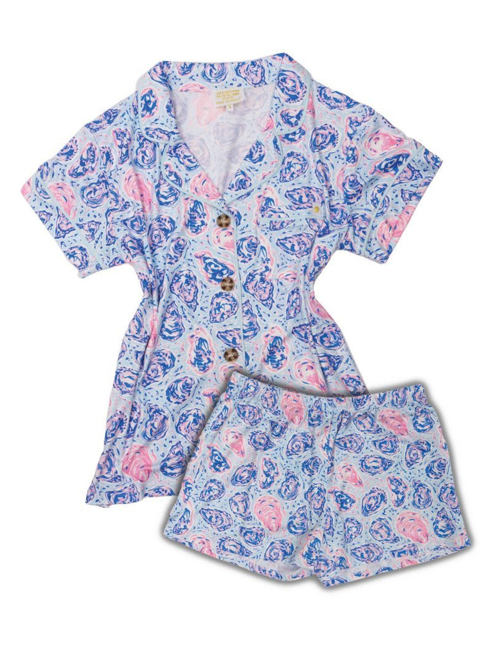 Simply Southern Oyster 2 Piece Soft PJ Set