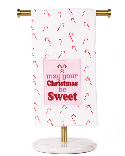 May Your Christmas Be Sweet Hand Towel