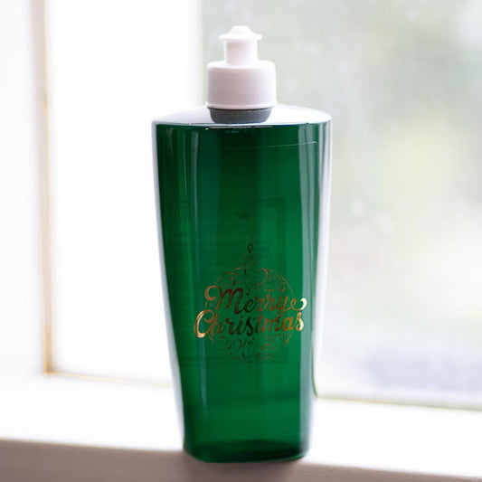 Merry Christmas Dish Soap Winter Pine