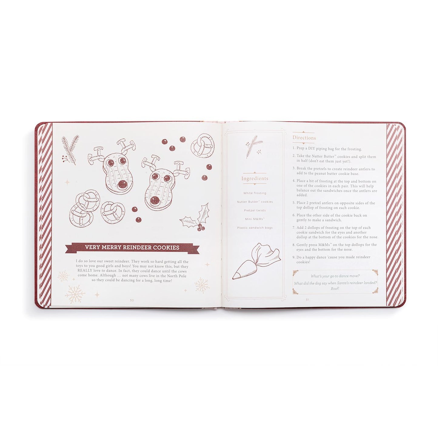 Mrs. Claus 12 Days of Christmas Recipe Book