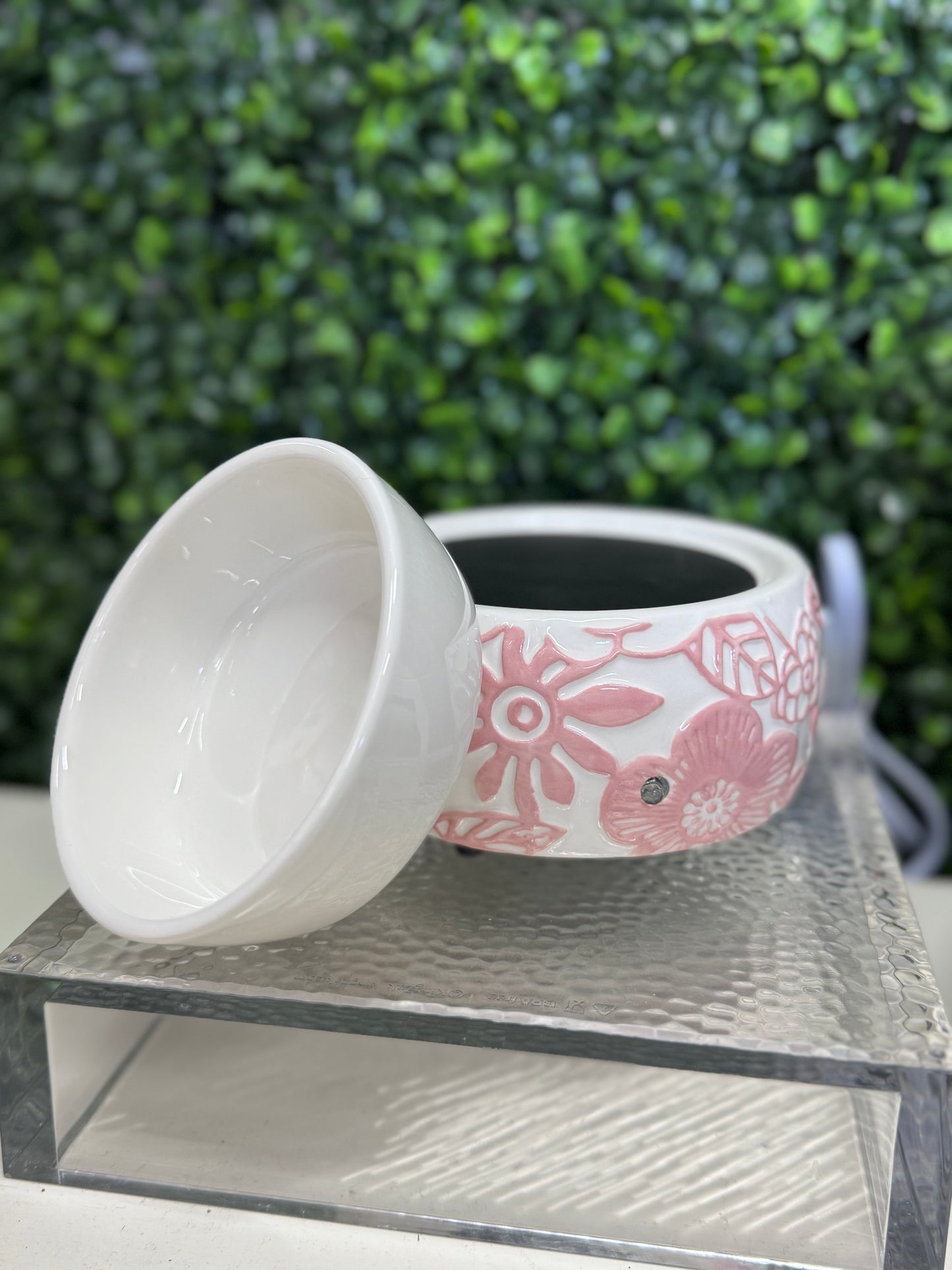 Swan Creek Pink & Daisy Modern Wax Melter