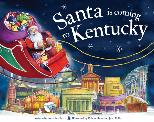 Santa Is Coming To Kentucky Book by Steve Smallman