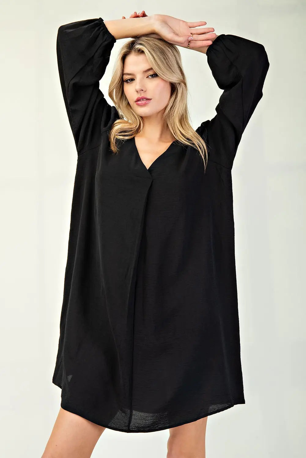 ee:some Solid Mini Dress - Tunic - 4 colors available