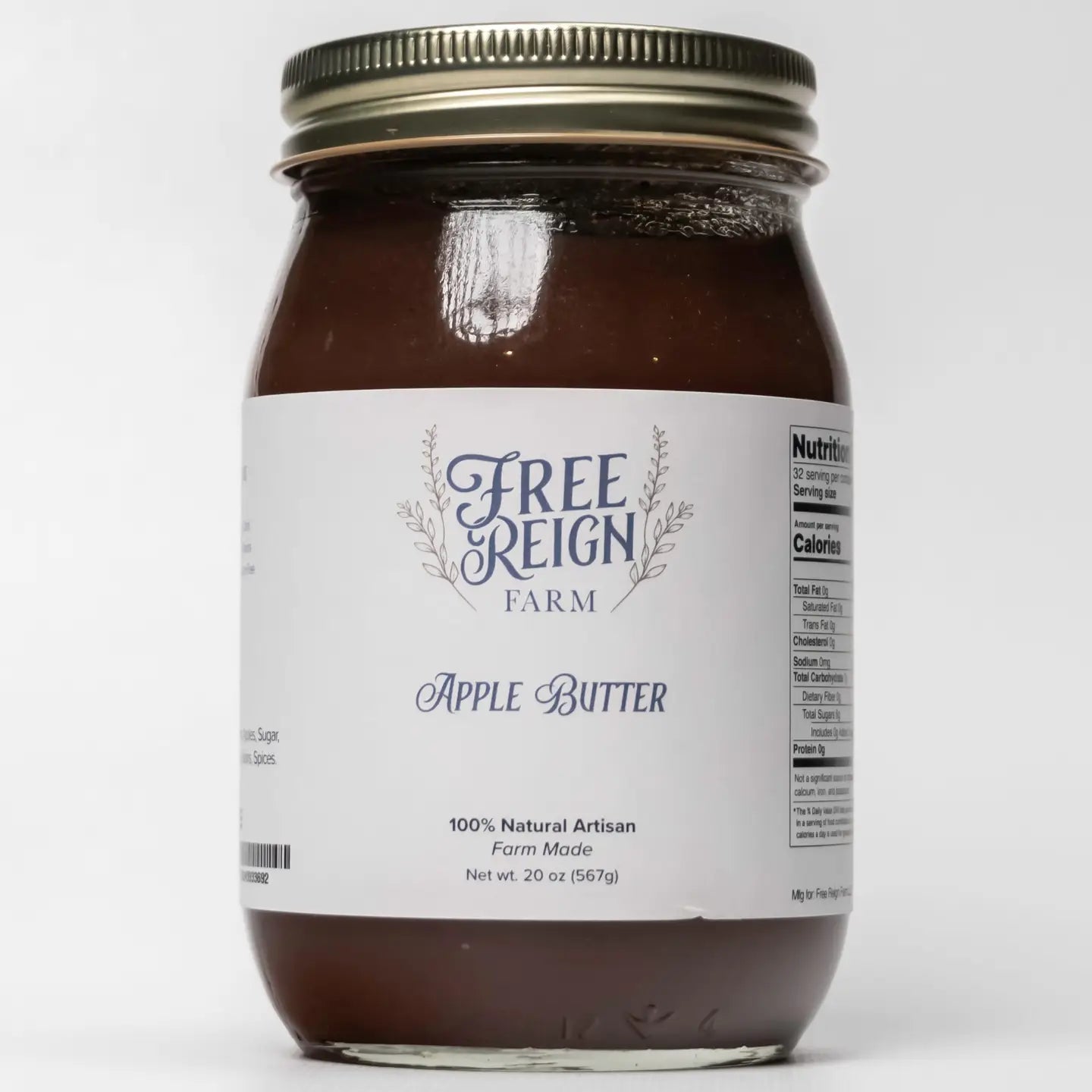Free Reign Farm Amish Apple Butter