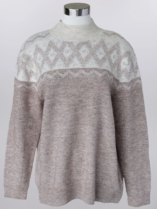 Keren Hart Sweater - Mocha/Cream