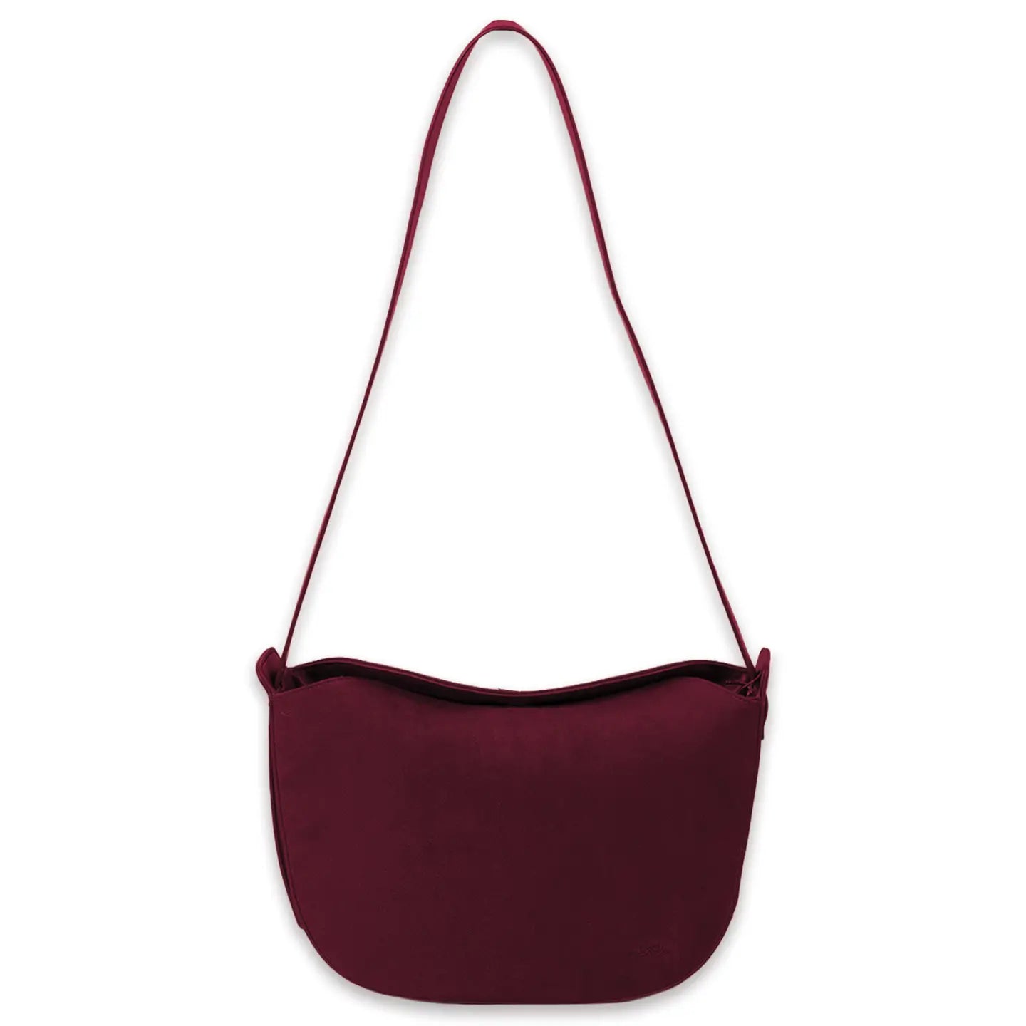Simply Southern Addison Burgundy Suede Purse