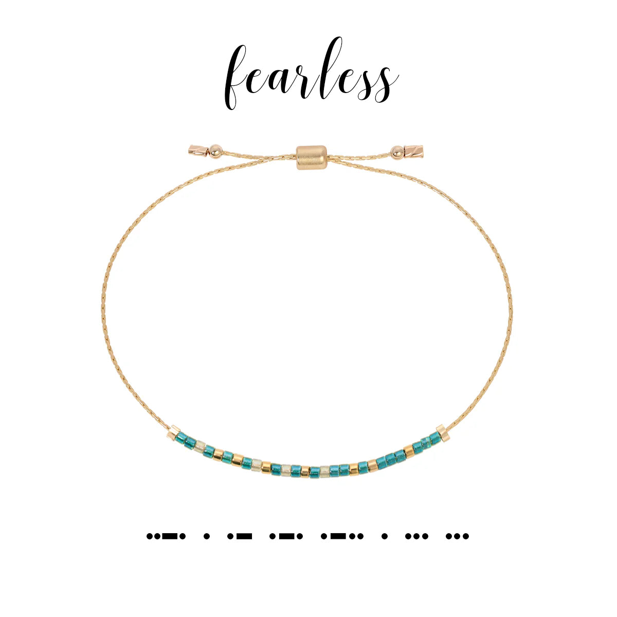 Dot & Dash Fearless Bracelet