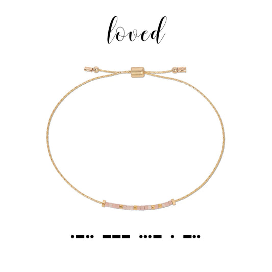 Dot & Dash Loved Bracelet