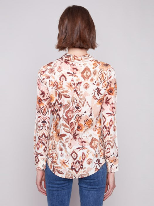 Charlie B Jacobeen Printed Button-Up Shirt
