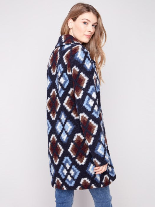 Charlie B Twilight Long Crochet Coat