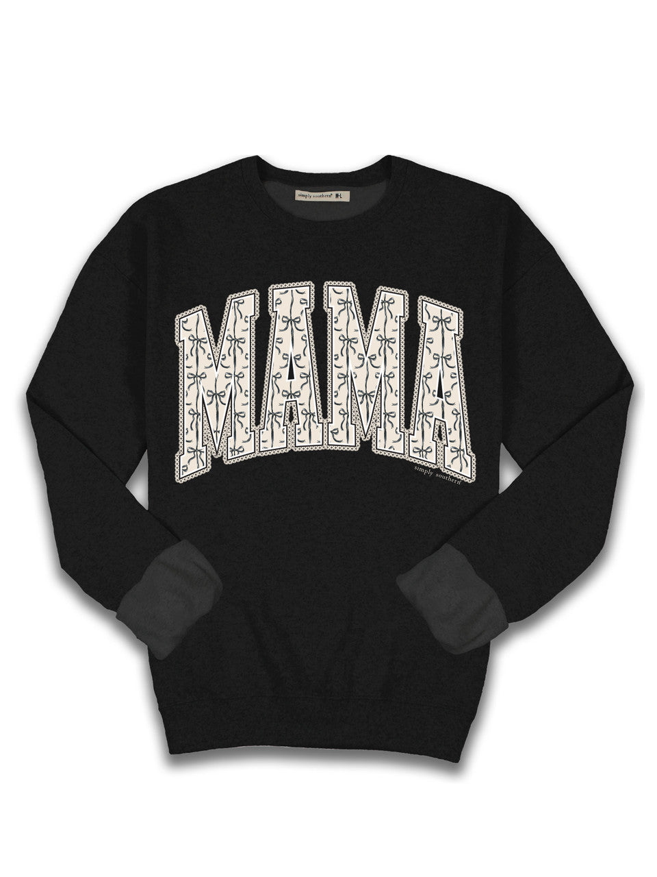 SS Mama Crew - Black