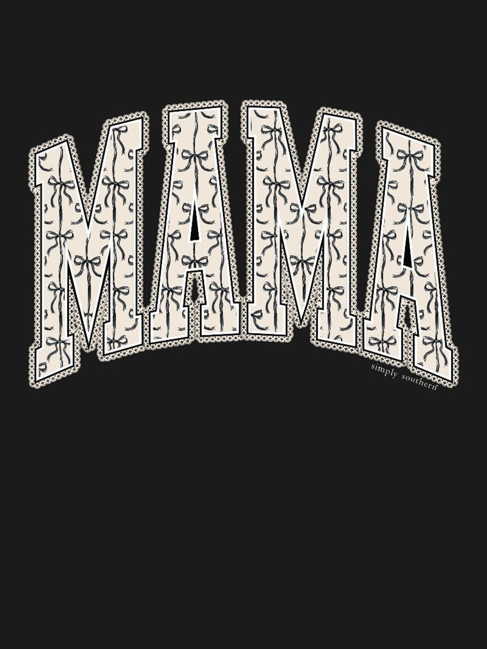 SS Mama Crew - Black