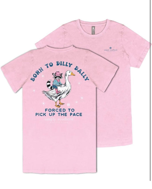 New for fall: Simply Southern Born to Dilly Dally tee