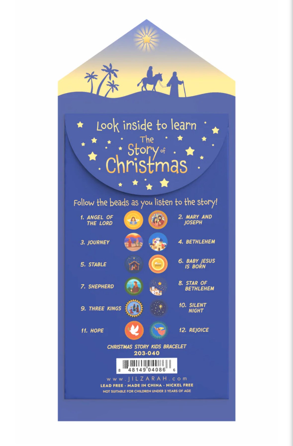 Jilzarah The Story of Christmas Bracelet