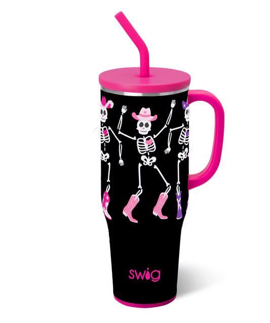 Swig Let’s Go Ghouls 40 ounce tumbler - Glow in the Dark