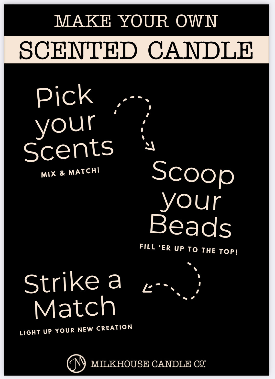 Milkhouse candle bar