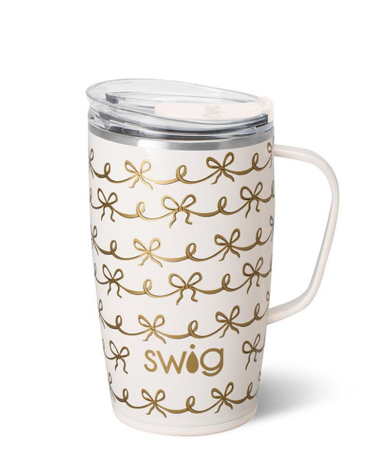 Swig Pretty in Pearl Travel Mug - 18 ounces