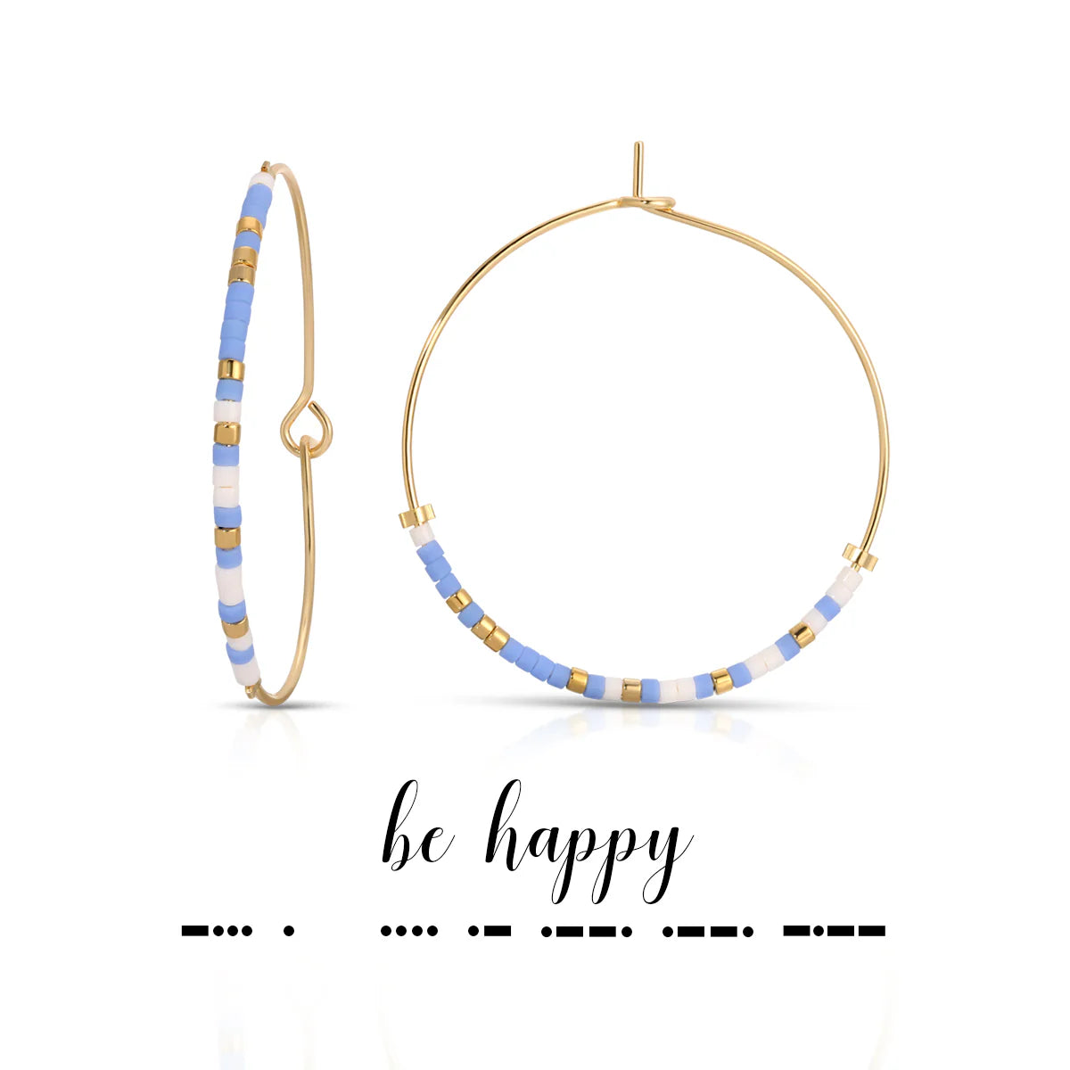 Dot & Dash Be Happy Earrings