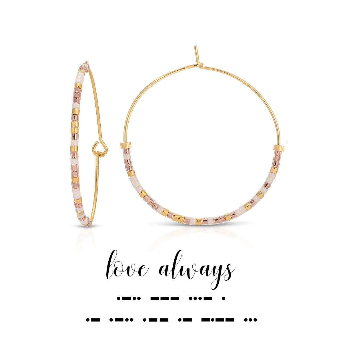 Dot & Dash Love Always Earrings
