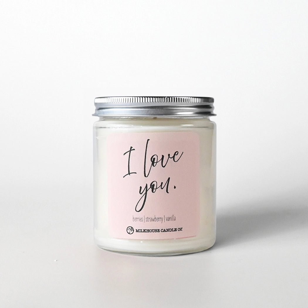 Milkhouse I Love You Candle