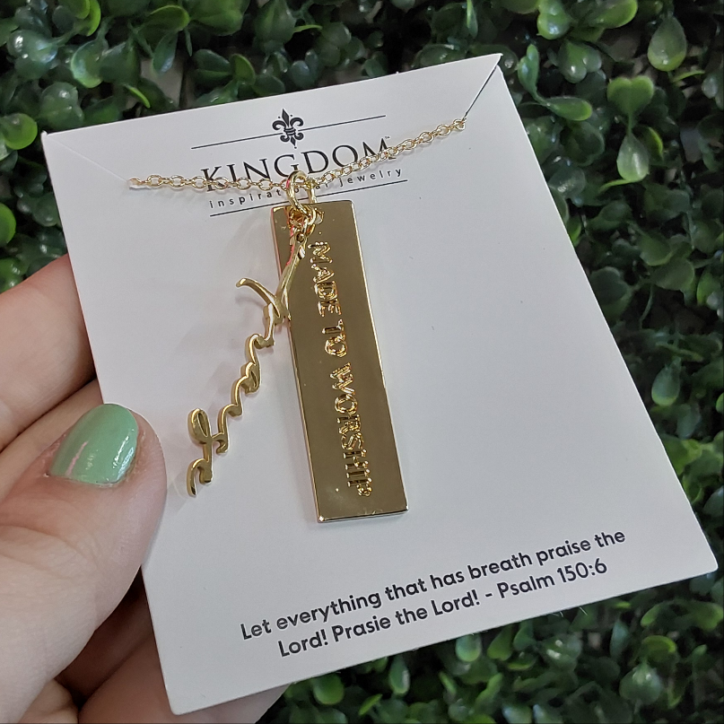 Kingdom Inspirational Jewelry Necklace