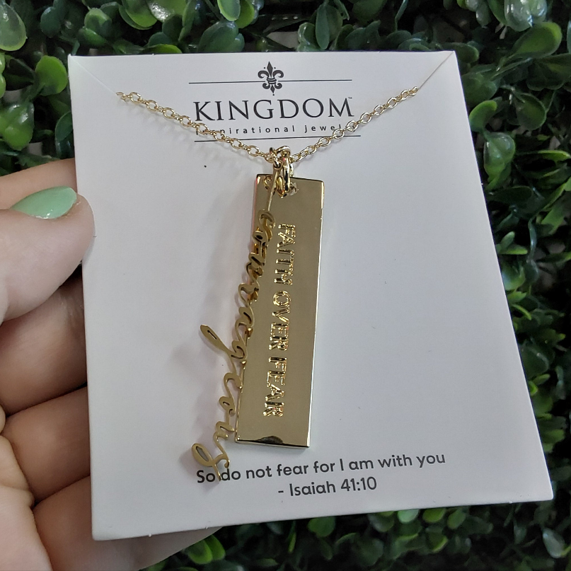 Kingdom Inspirational Jewelry Necklace