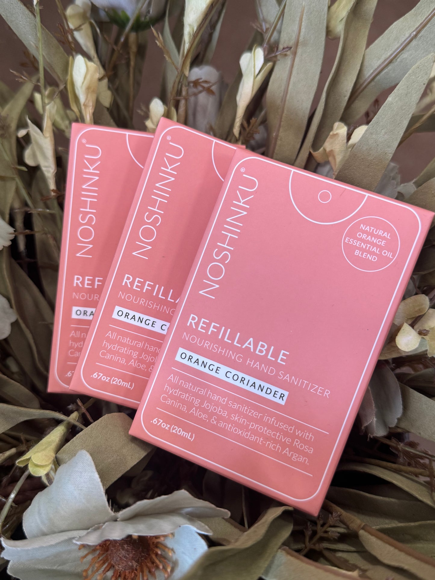 NOSHINKU Refillable Nourishing Hand Sanitizer