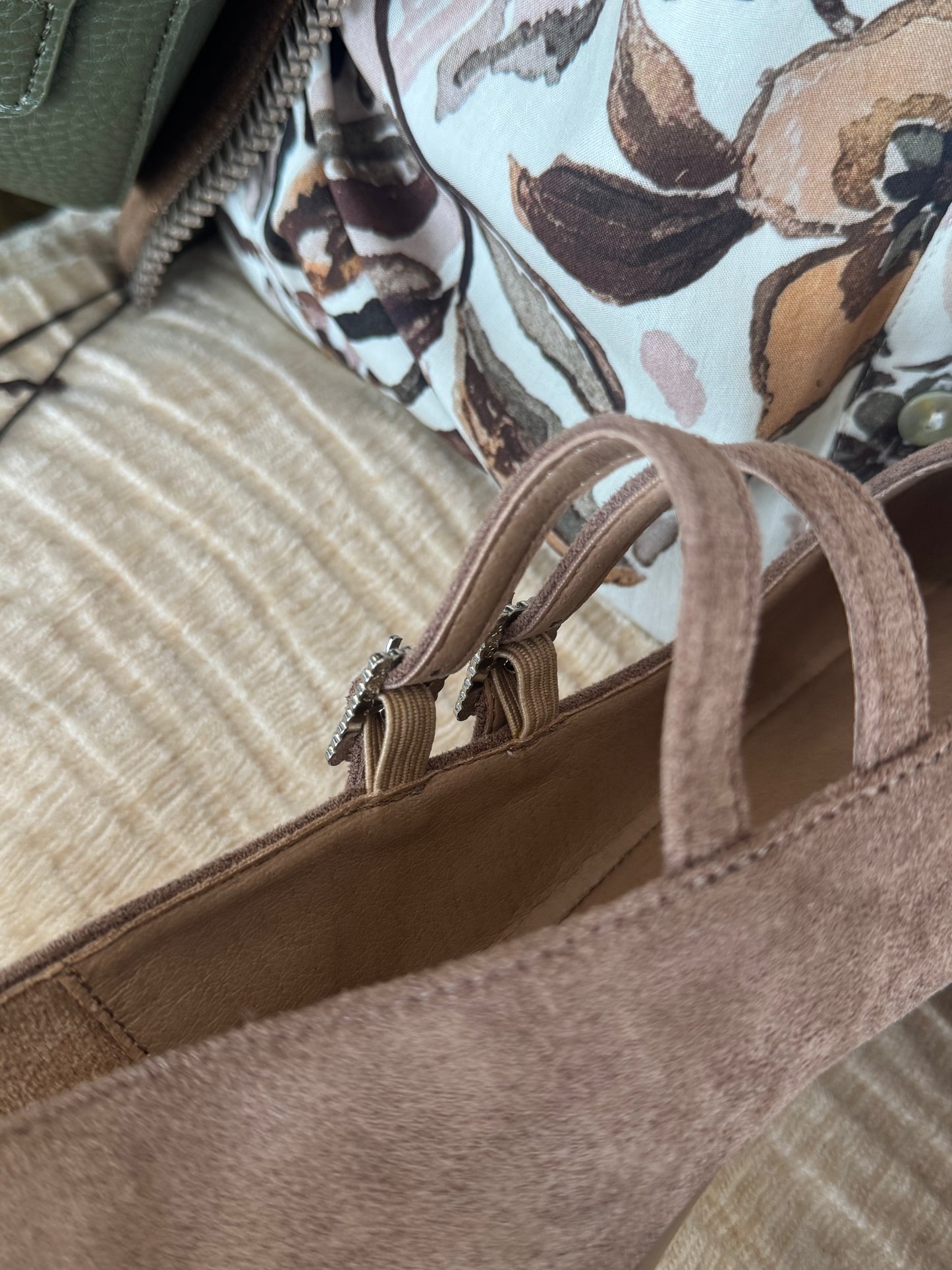 Corkys Own It - Walnut Faux Suede