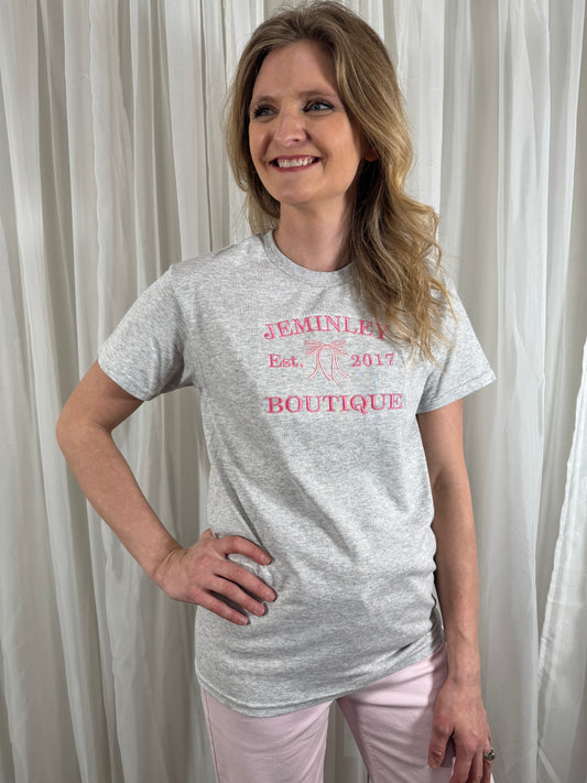 Jeminley Exclusive Ash Grey T-shirt