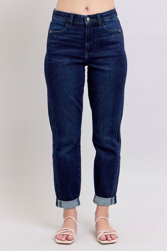 Judy Blue High Waist Boyfriend jeans - short inseam
