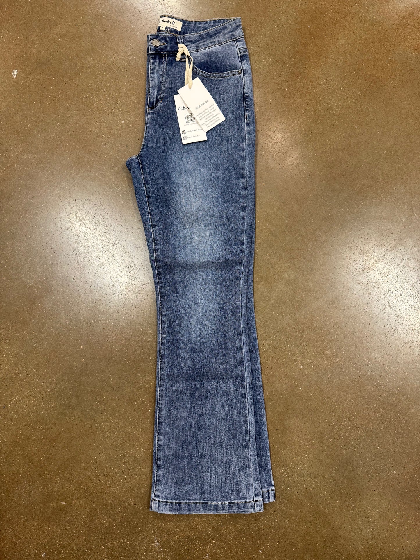 Charlie B bootcut jeans - petite