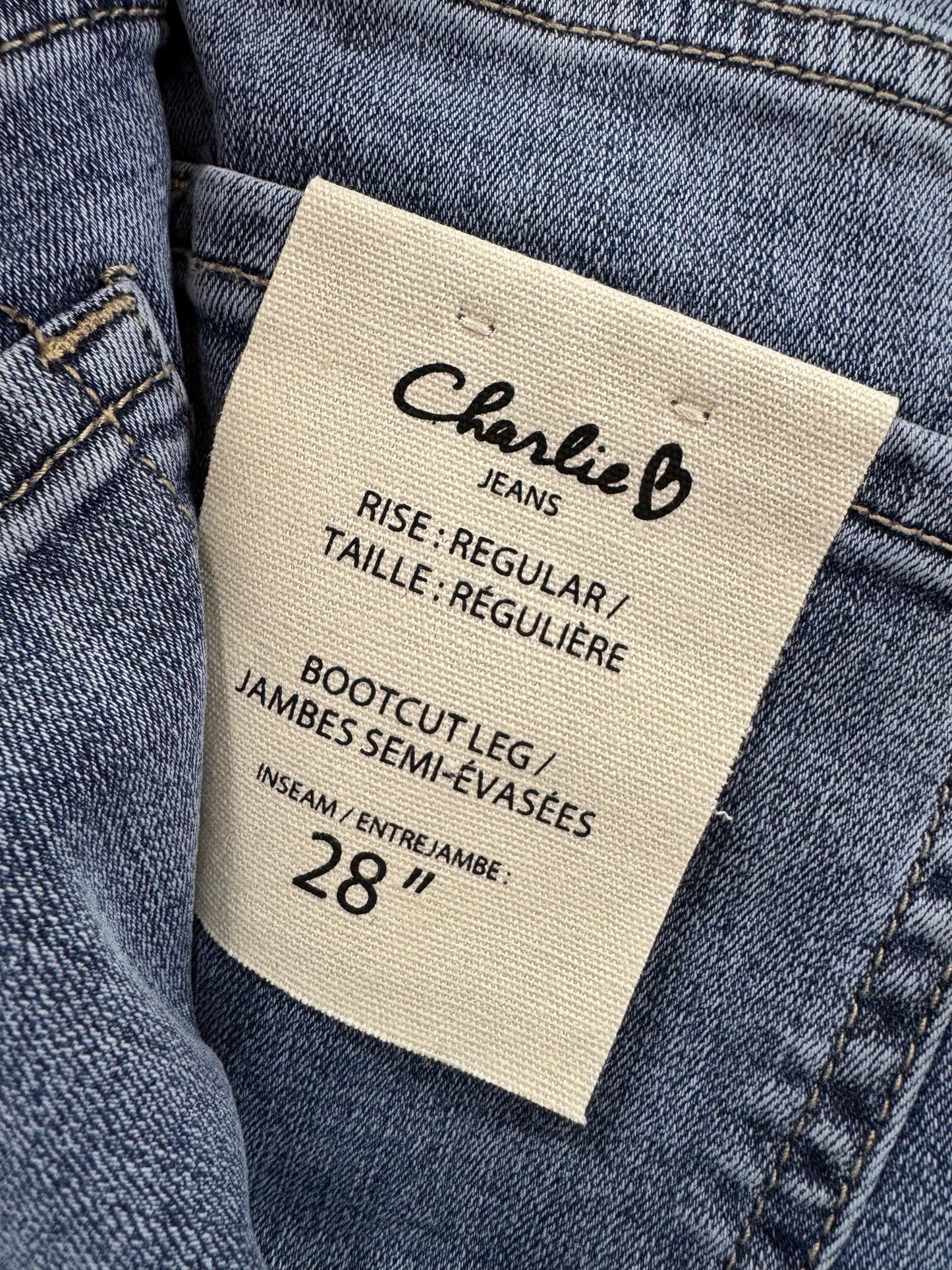 Charlie B bootcut jeans - petite