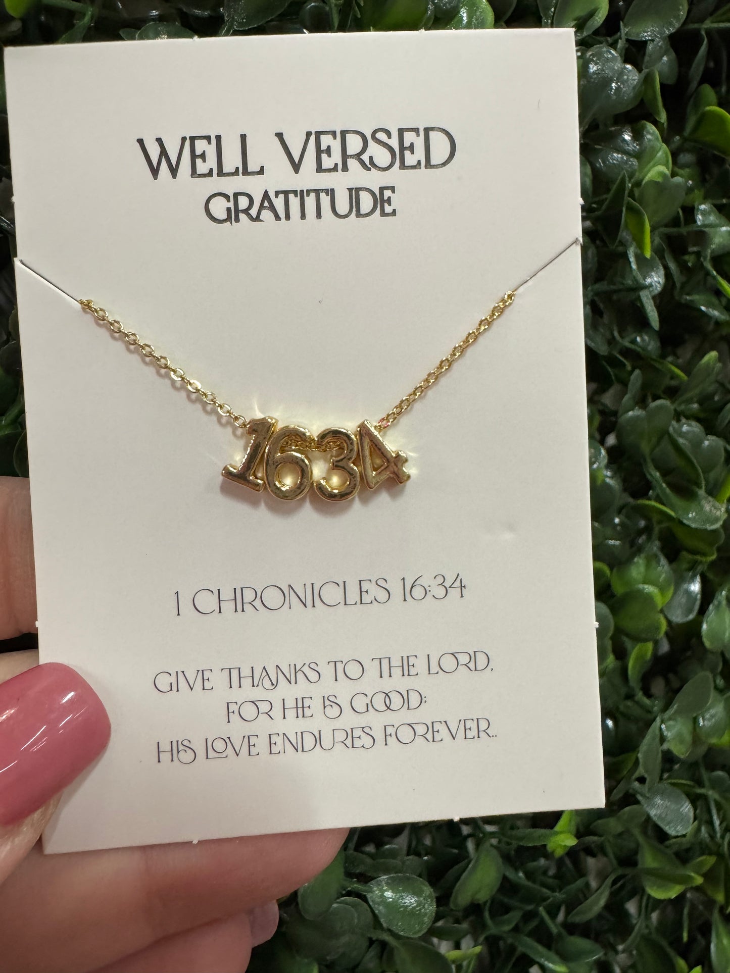 Well Versed Necklace - 10 styles