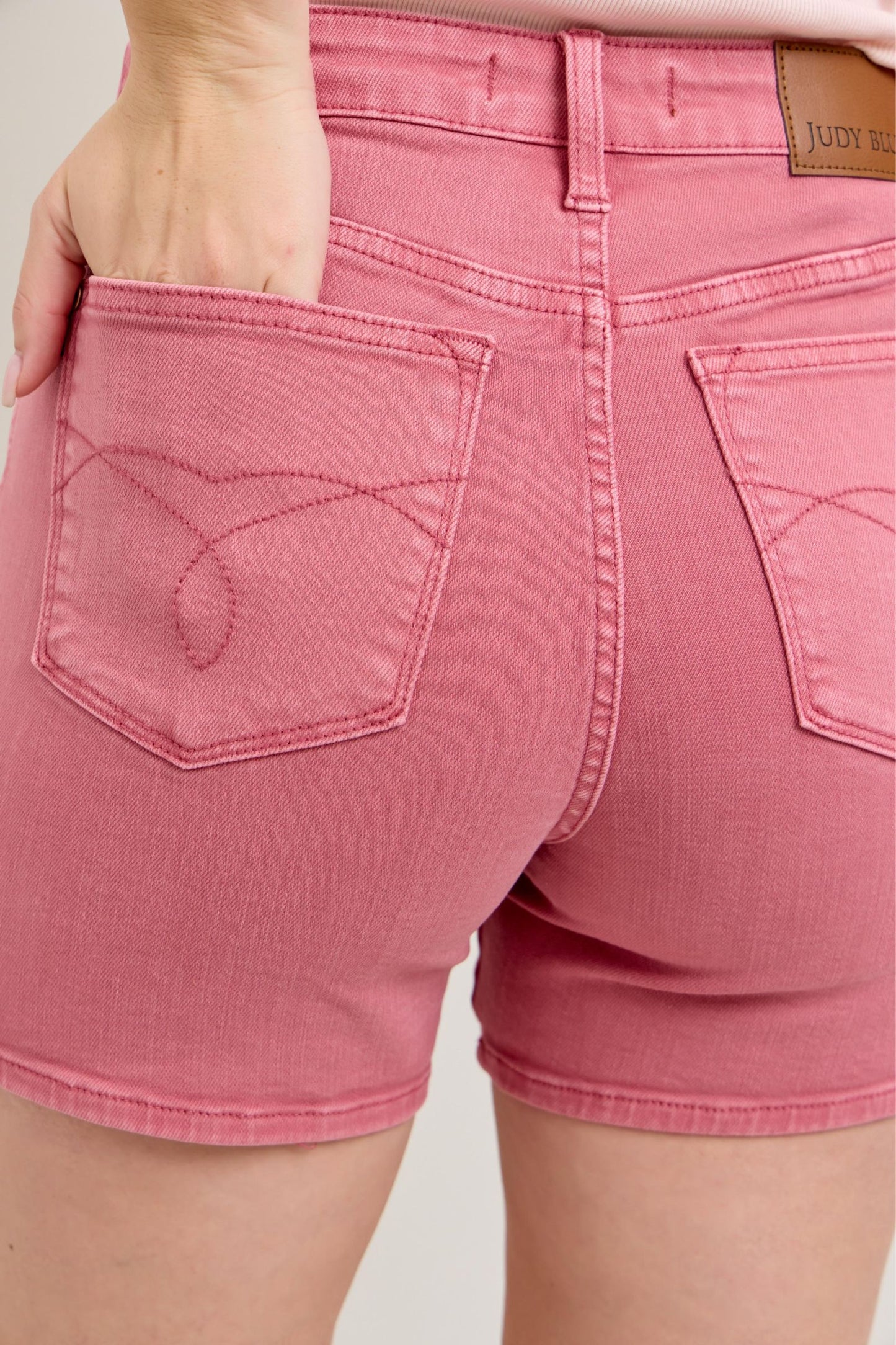 Judy Blue Shorts - Rose - Small to 3X