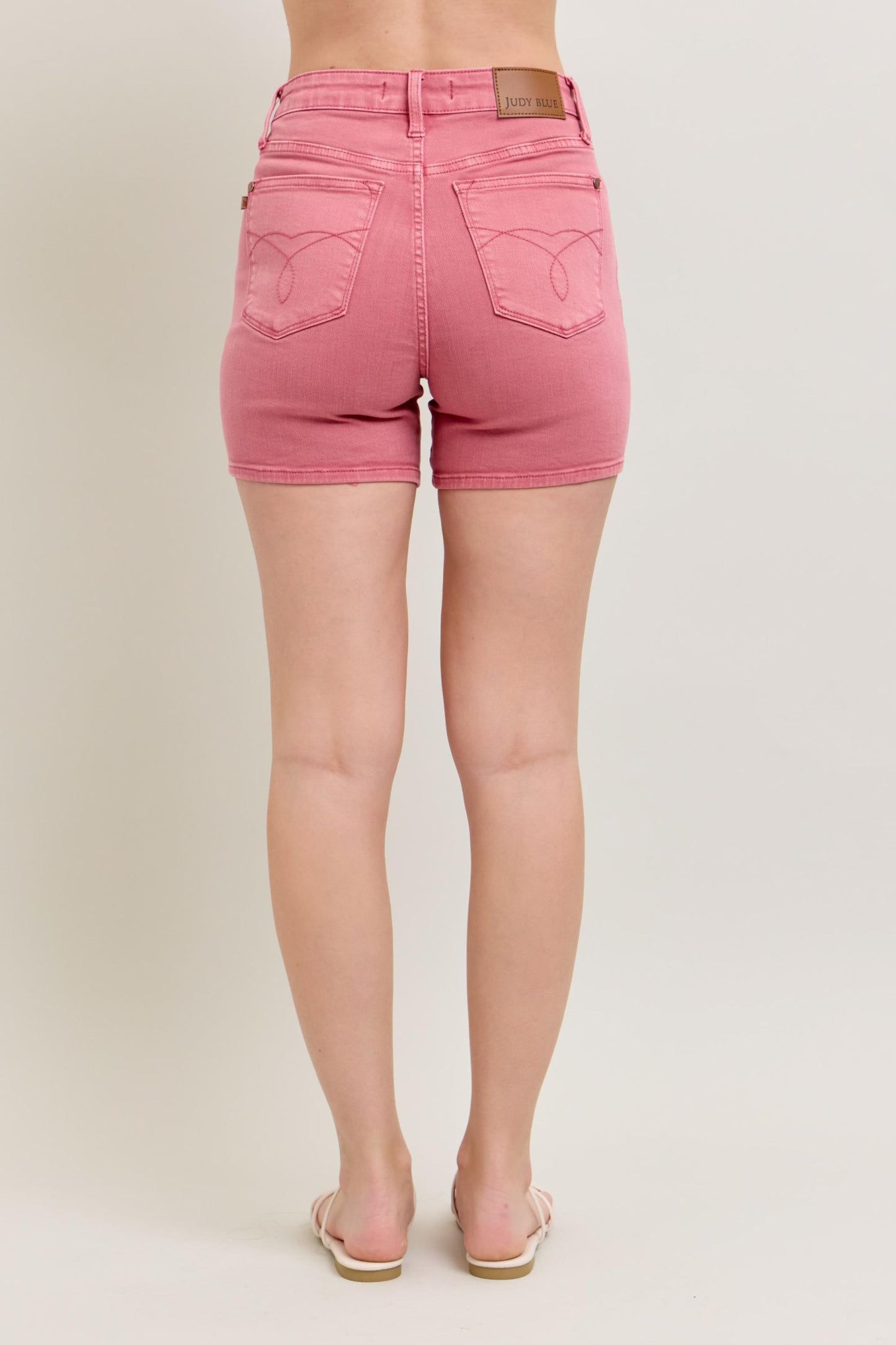 Judy Blue Shorts - Rose - Small to 3X