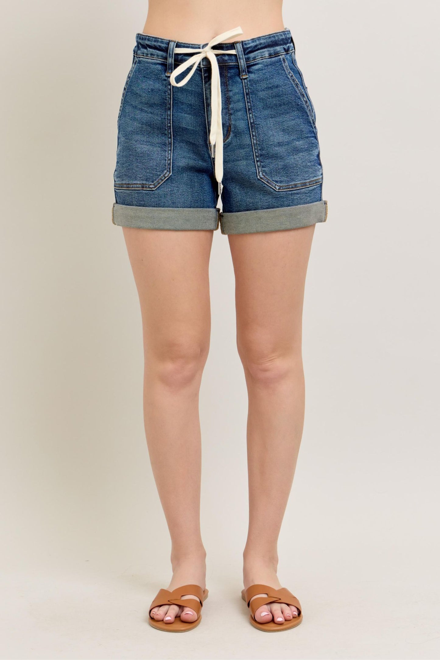 Judy Blue Cuffed Shorts - Small to 3X