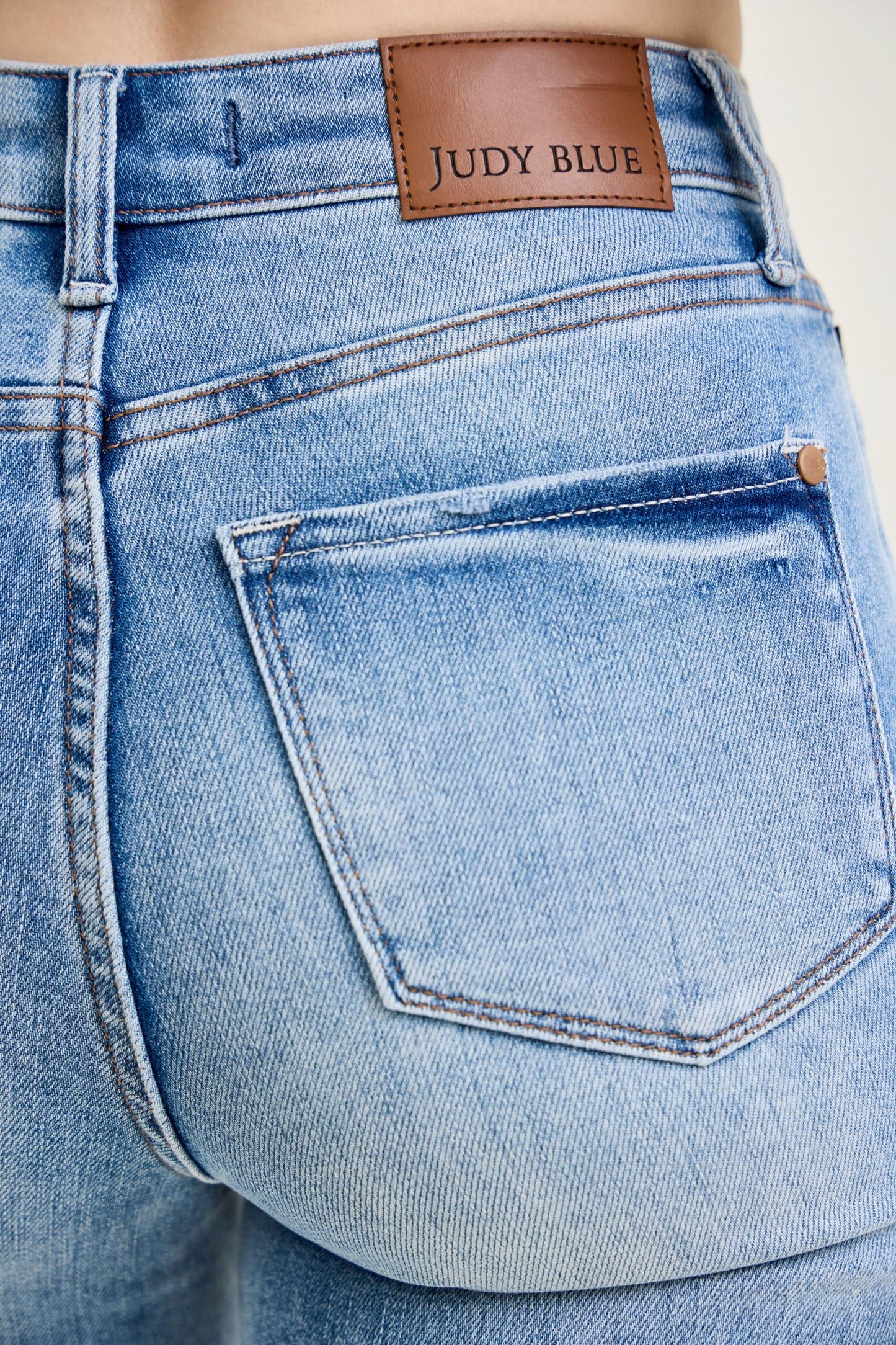 Judy Blue High Waist Tummy Control Straight leg jeans