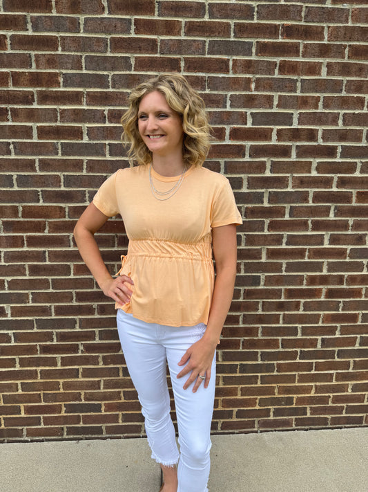 Keren Hart Basic Top with Side Ties