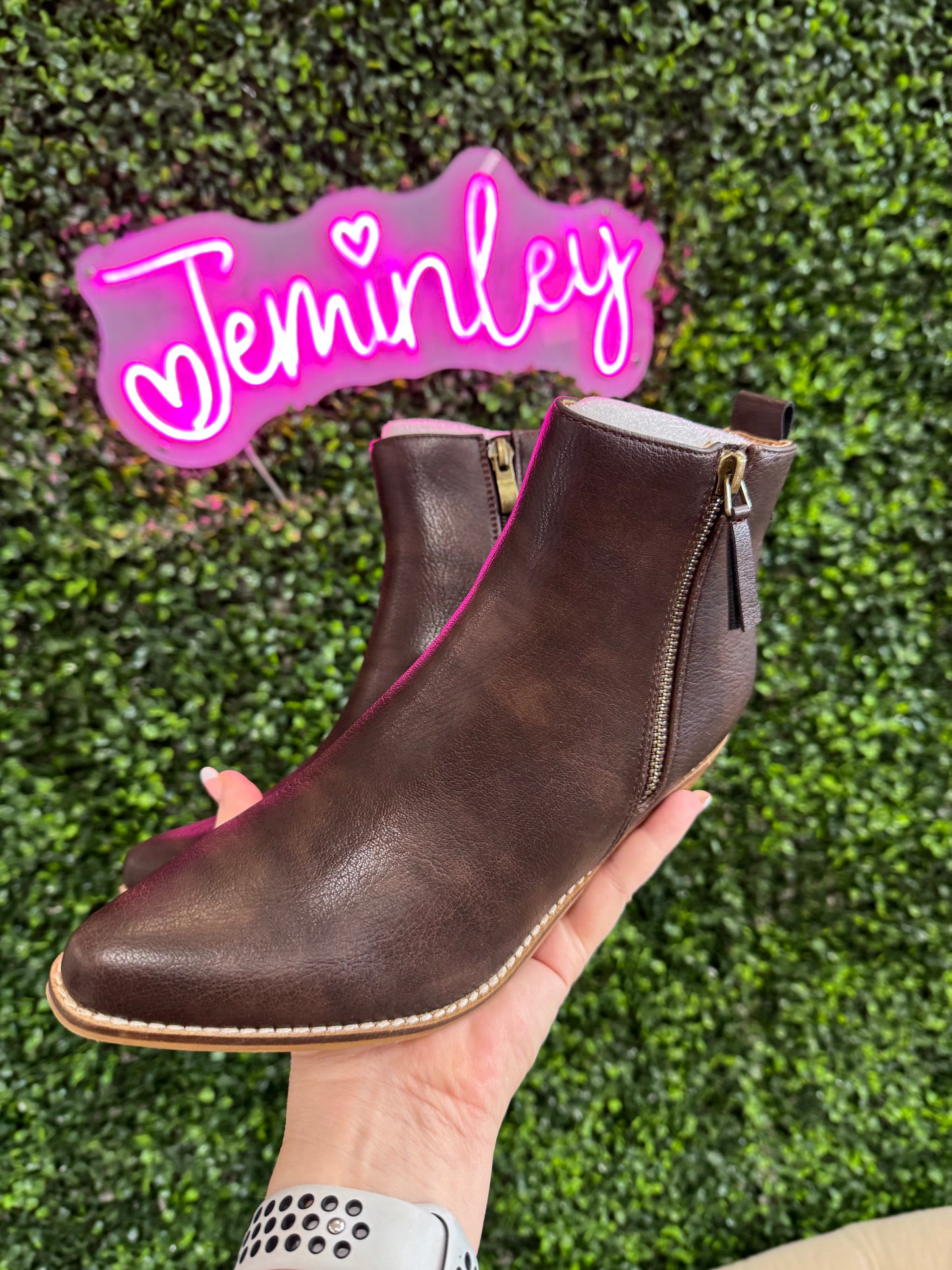 Corkys Toil n Trouble booties in espresso