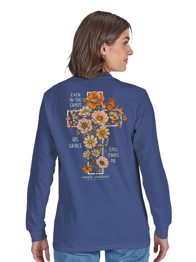 Simply Southern His Grace Long Sleeve T-shirt