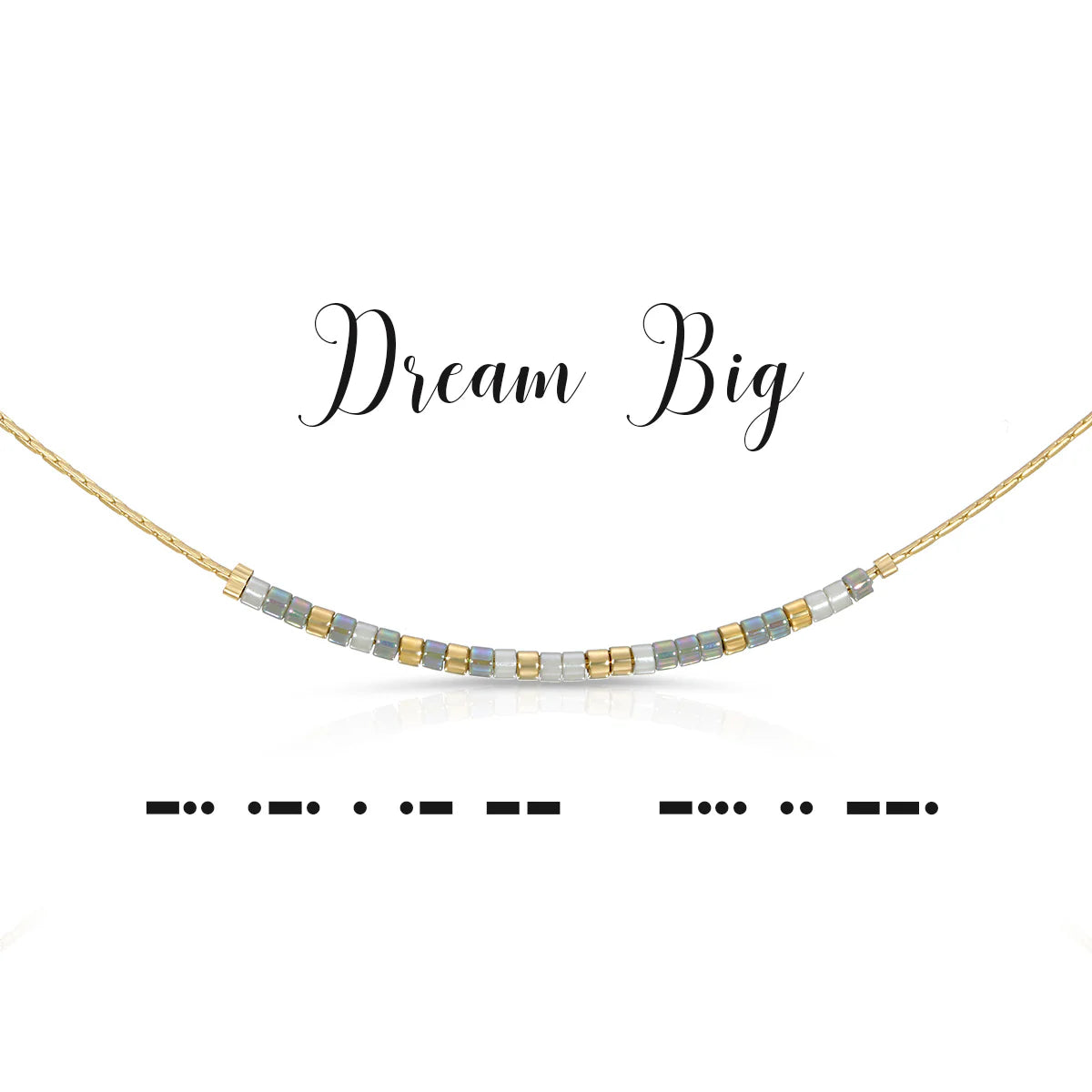 Dot & Dash Dream Big Necklace