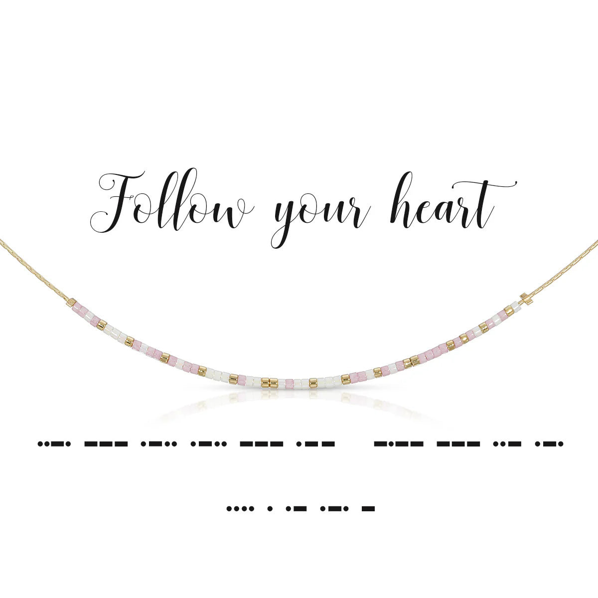 Dot & Dash Follow Your Heart Necklace