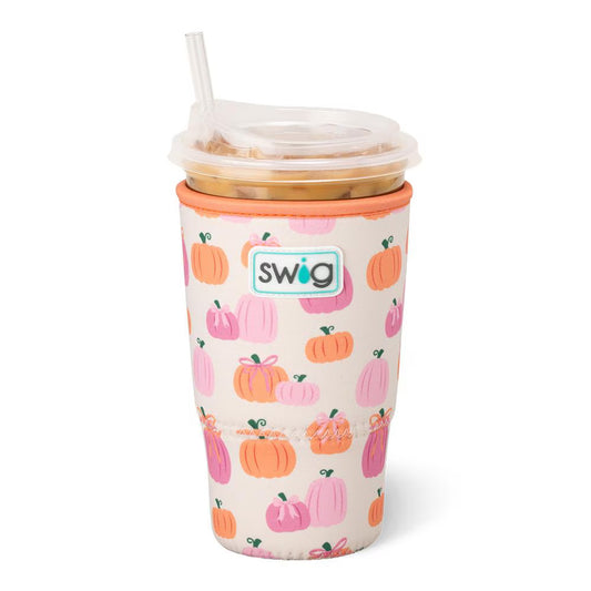 Swig Pumpkins and Bows Cup Coolie - Large