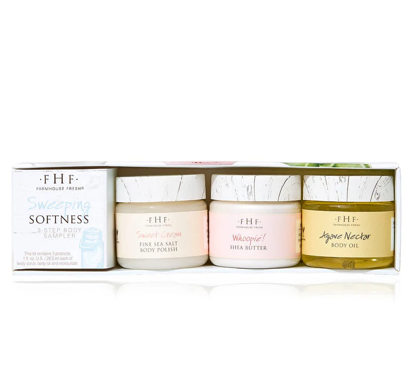 FarmHouse Fresh Sweeping Softness 3-Step Body Sampler