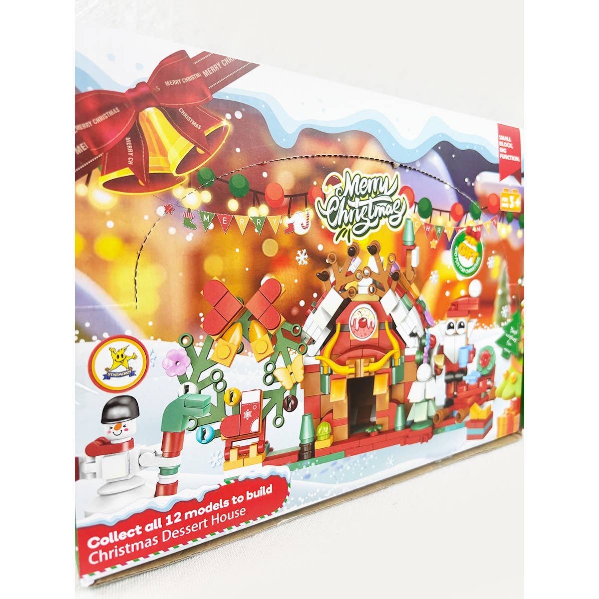 Christmas Dessert House Building Block Toy