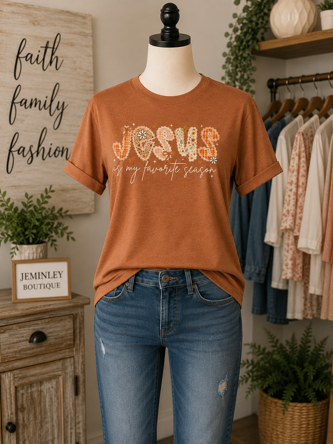Jesus is My Favorite Season Tee
