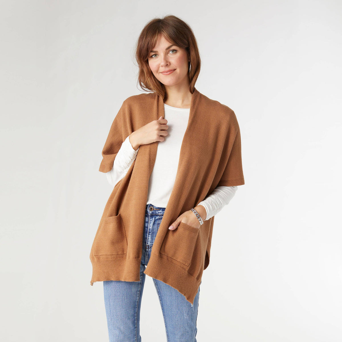 Alani Lightweight Cardigan with Pocket - 2 colors