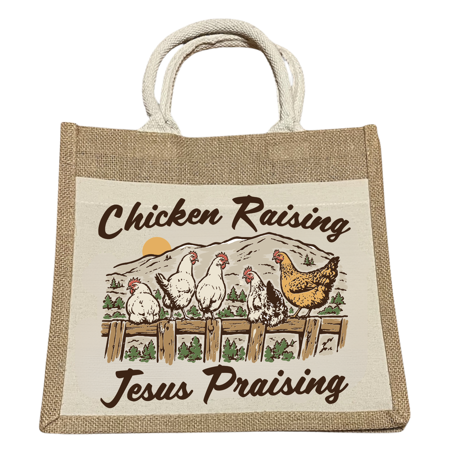 Chicken Raising Jesus Praising