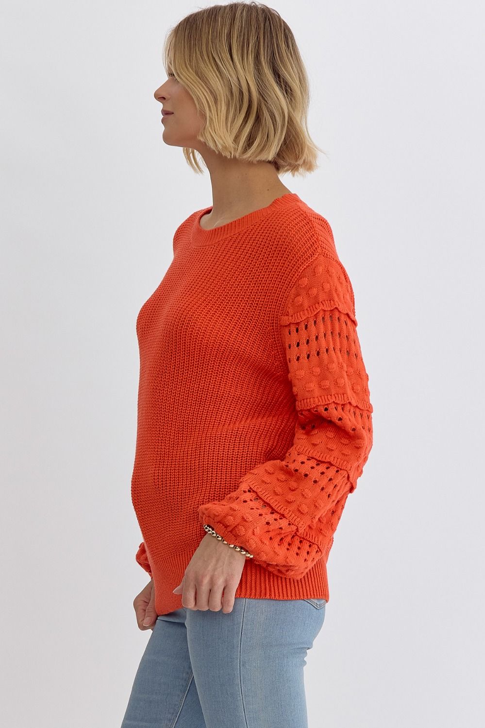 Entro Sweater - Orange