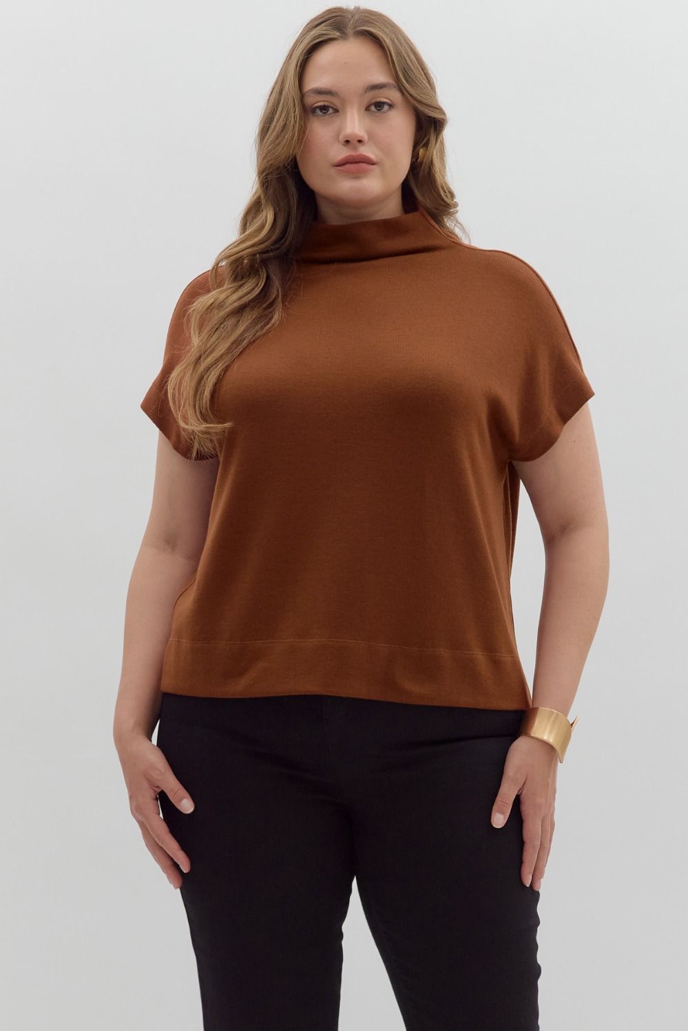 Entro Mock Neck Pullover - 3 colors